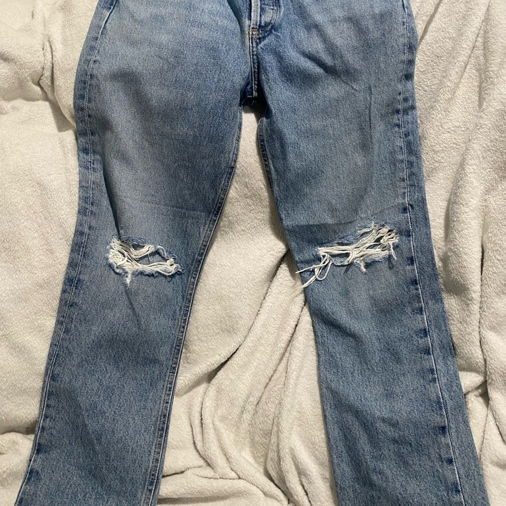 Agolde Light Blue Denim Jeans